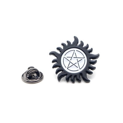 Homegaga Supernatural SPN Cink igle para ruksak ponos odjeća metalna medalja za torbu košulja kapa značka broševi za muškarce žene D1310