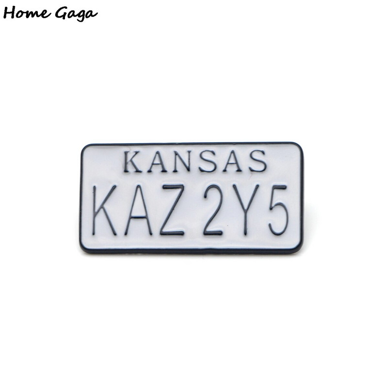 Homegaga Supernatural SPN Cink igle para ruksak ponos odjeća metalna medalja za torbu košulja kapa značka broševi za muškarce žene D1310