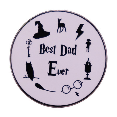 C1858 Magic Academy Film Emajl Igle za rever Igle za značke Šeširi Odjeća Dekoracija ruksaka Nakit Dodaci Pokloni za prijatelje