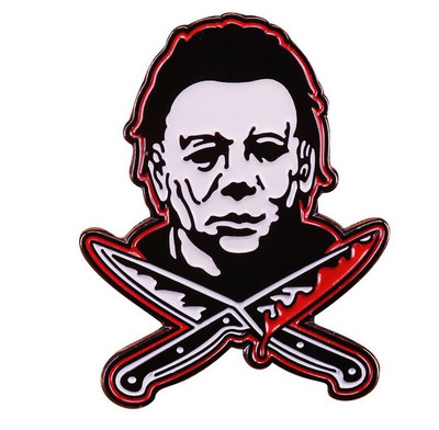 D3013 Homegaga Horor Filmovi Metalni broš Ovratnik Broševi Traperice Košulja Ručna torbica Značka na iglama za ruksak 1 kom