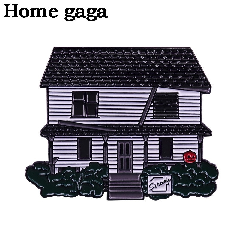 D3013 Homegaga Horor Filmovi Metalni broš Ovratnik Broševi Traperice Košulja Ručna torbica Značka na iglama za ruksak 1 kom