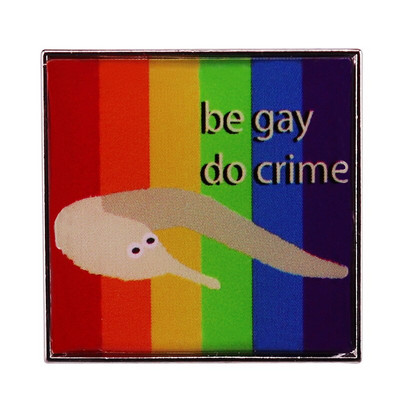 C2796 LGBT zastava Duga Mačka žaba Broš Emajl Igle Torba za odjeću Igla za rever Pride Ikona Bedž Unisex nakit Poklon