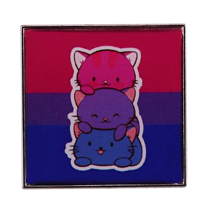 C2796 LGBT zastava Duga Mačka žaba Broš Emajl Igle Torba za odjeću Igla za rever Pride Ikona Bedž Unisex nakit Poklon