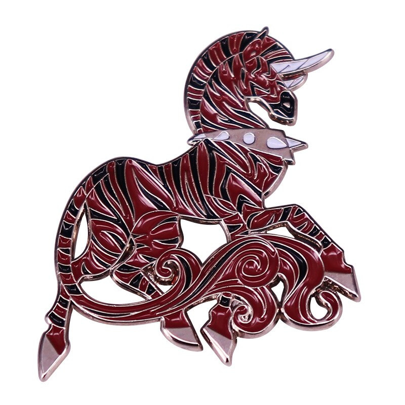 C2967 Broš Pegasus Horse Emajlirana igla Značke Emajlirana igla Igle za revere za ruksake Muškarci Ženski broševi na odjeći Nakit