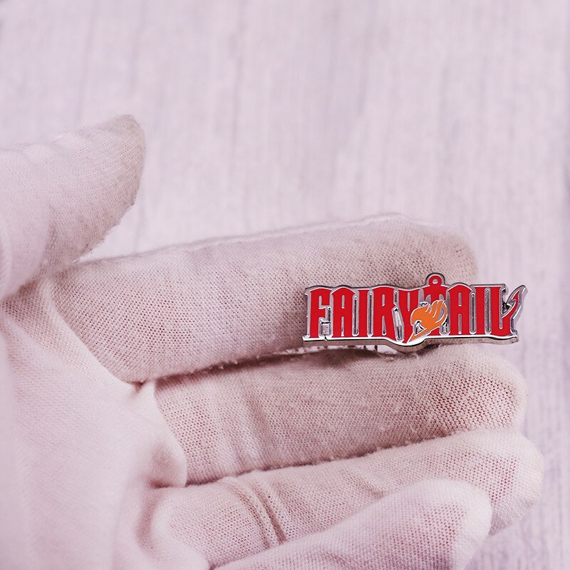 C2131 Fashion Collection Pin Anime Fairy Tail Prilagođeni broševi Bedž Ruksak Ovratnik s reverom Djeca Prijatelji Pokloni Nakit