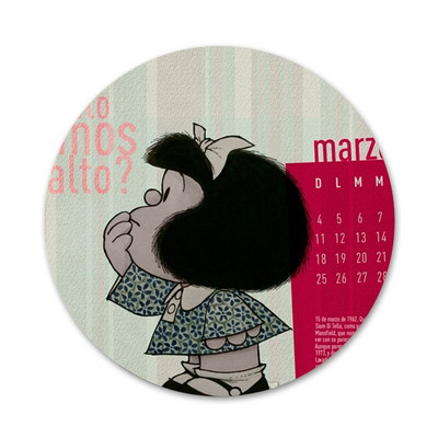 58 mm Mafalda ženklelio sagės smeigtukai Drabužių priedai Kuprinės dekoravimo dovana
