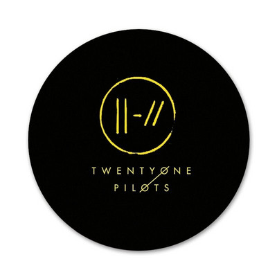 58mm HyrCase Twenty One Pilots 21 Pilots Icons Καρφίτσες Διακοσμητικό σήμα Καρφίτσες Μεταλλικές κονκάρδες για διακόσμηση σακιδίου πλάτης