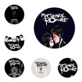My Chemical Romance Icons Pins Dekorativni broševi za značke Metalni bedževi za ukrašavanje ruksaka 58 mm