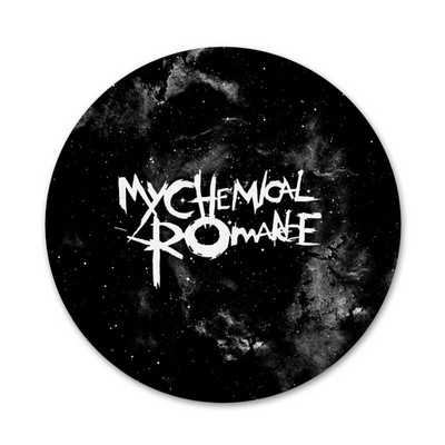 My Chemical Romance Icons Pins Dekorativni broševi za značke Metalni bedževi za ukrašavanje ruksaka 58 mm