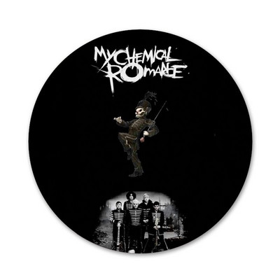 My Chemical Romance Icons Pins Dekorativni broševi za značke Metalni bedževi za ukrašavanje ruksaka 58 mm