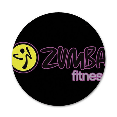 Zumba Dance Fitness Ikoonid Nõelad Märgikaunistus Prossid Metallist rinnamärgid Riiete jaoks Seljakoti kaunistus 58mm