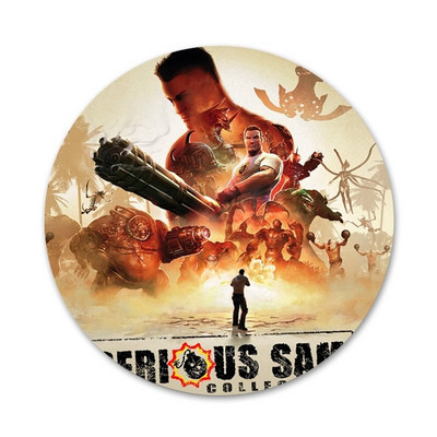 παιχνίδι Serious Sam Badge Καρφίτσα Αξεσουάρ καρφίτσας για ρούχα Δώρο Διακόσμηση σακιδίου πλάτης