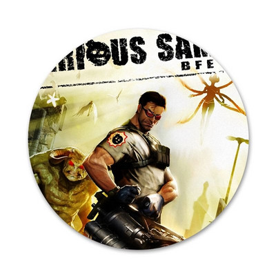 παιχνίδι Serious Sam Badge Καρφίτσα Αξεσουάρ καρφίτσας για ρούχα Δώρο Διακόσμηση σακιδίου πλάτης