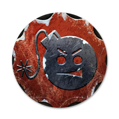 παιχνίδι Serious Sam Badge Καρφίτσα Αξεσουάρ καρφίτσας για ρούχα Δώρο Διακόσμηση σακιδίου πλάτης