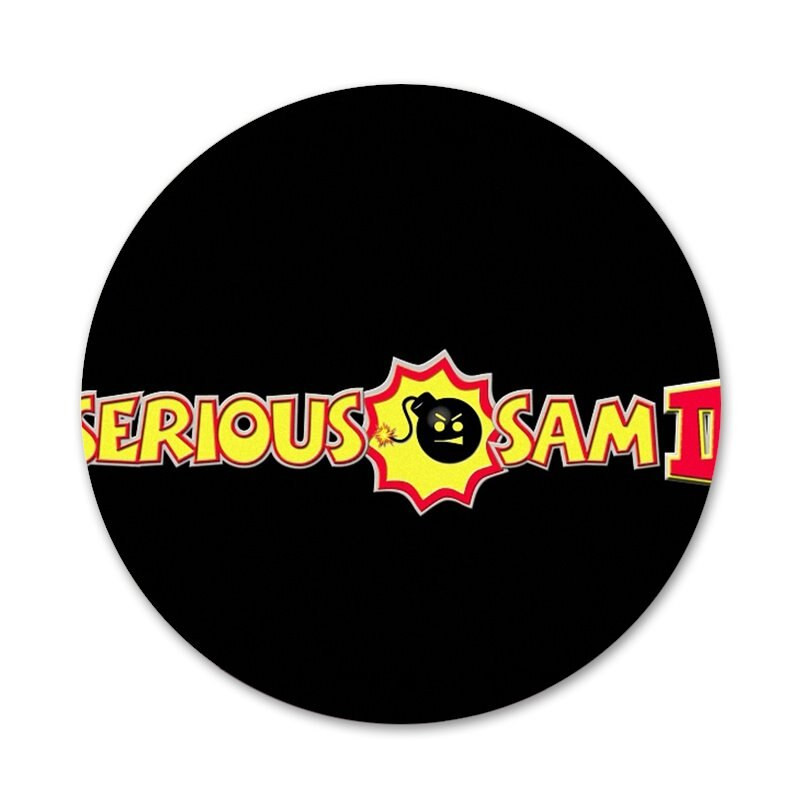 παιχνίδι Serious Sam Badge Καρφίτσα Αξεσουάρ καρφίτσας για ρούχα Δώρο Διακόσμηση σακιδίου πλάτης