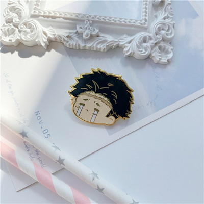 AD1675 Demon Slayer Kawaii Enamel Pin Kimetsu No Yaiba Καρφίτσες για σακίδια κονκάρδες Καρφίτσα σε ρούχα Αξεσουάρ Anime Δώρο