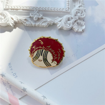 AD1675 Demon Slayer Kawaii Enamel Pin Kimetsu No Yaiba Καρφίτσες για σακίδια κονκάρδες Καρφίτσα σε ρούχα Αξεσουάρ Anime Δώρο