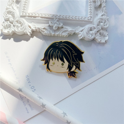 AD1675 Demon Slayer Kawaii Enamel Pin Kimetsu No Yaiba Καρφίτσες για σακίδια κονκάρδες Καρφίτσα σε ρούχα Αξεσουάρ Anime Δώρο