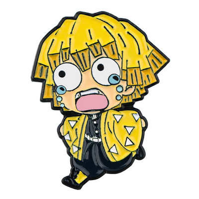 AD1675 Demon Slayer Kawaii Enamel Pin Kimetsu No Yaiba Καρφίτσες για σακίδια κονκάρδες Καρφίτσα σε ρούχα Αξεσουάρ Anime Δώρο