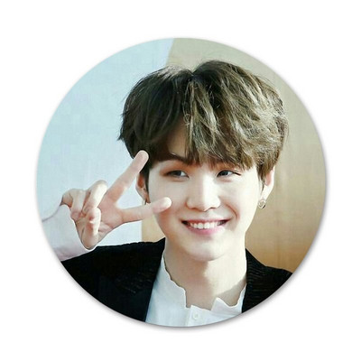 58 mm Suga Min Yoongi KPop značka broš igla dodaci za odjeću ruksak ukras dar