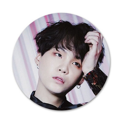 58 mm Suga Min Yoongi KPop značka broš igla dodaci za odjeću ruksak ukras dar