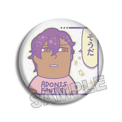 Μπροσού Ensemble Stars anime 58mm Iron Metal button Στρογγυλό εικονίδιο