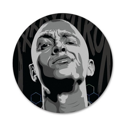 58 mm ruski reper Oxxxymiron Ikone Igle Dekoracija znački Broševi Metalne značke za dekoraciju ruksaka