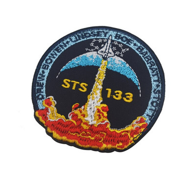 Apollo Discovery Astronauti izvezeni logotip tkanine Magic Band Bands zakrpe za šivanje izvezene aplikacije značke zakrpe za dodatke