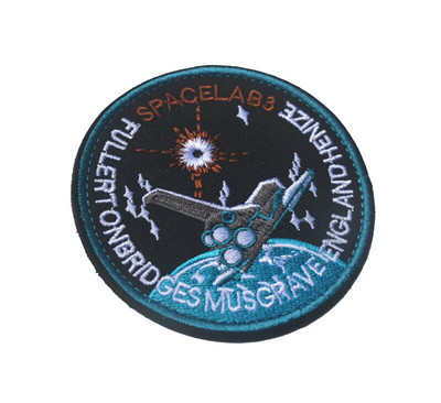 Apollo Discovery Astronauti izvezeni logotip tkanine Magic Band Bands zakrpe za šivanje izvezene aplikacije značke zakrpe za dodatke