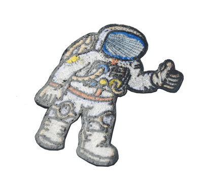 Apollo Discovery Astronauti izvezeni logotip tkanine Magic Band Bands zakrpe za šivanje izvezene aplikacije značke zakrpe za dodatke