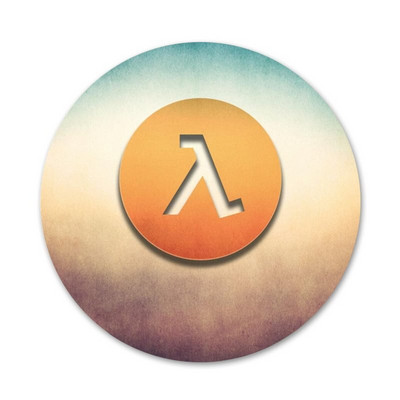 Half Life Pattern Badge Sagės Smeigtukai Priedai rūbams Kuprinės dekoravimo dovana
