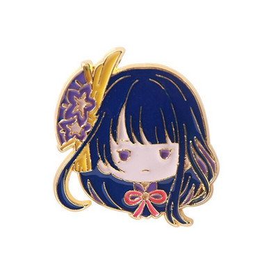 C1626 Anime Genshin Impact armas emailiga nööpnõel Prossid kott reväärinõelad Multifilmi märgid seljakotil Kaunistamine Ehted Aksessuaarid