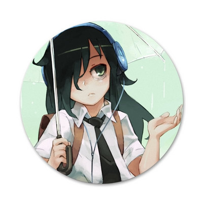 Watamote Japan anime Badge καρφίτσα Αξεσουάρ καρφίτσας για ρούχα Δώρο διακόσμηση σακιδίου πλάτης