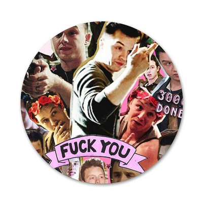 58 mm begėdiškas sezoninis televizoriaus raštas piktogramos Smeigtukai Ženkliuko apdaila Sagės Metaliniai ženkleliai kuprinei papuošti