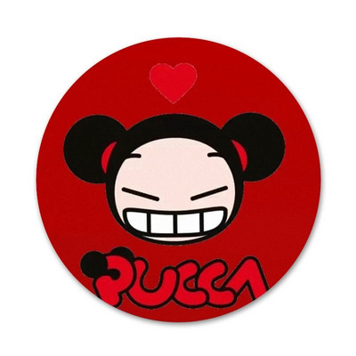 Papusa chinezeasca de desene animate pucca si garu Brosa Brosa Accesorii Pentru Imbracaminte Rucsac Decorat cadou