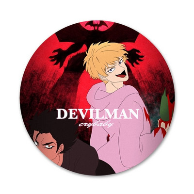 Devilman Crybaby Cartoon Icons Καρφίτσες Διακόσμηση σημάτων Καρφίτσες Μεταλλικά Σήματα για διακόσμηση σακιδίου