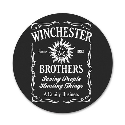 58 mm TV Play Supernatural Ikone registarske pločice Igle Dekoracija značke Broševi Metalne značke za odjeću Dekoracija ruksaka