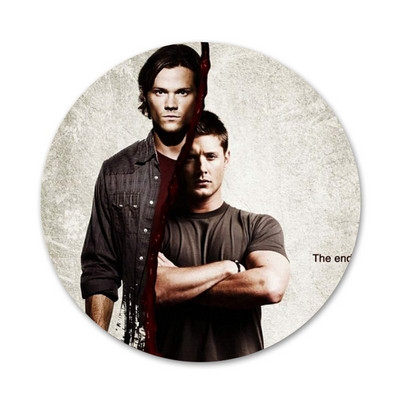 58 mm TV Play Supernatural Ikone registarske pločice Igle Dekoracija značke Broševi Metalne značke za odjeću Dekoracija ruksaka