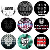 rock bend Radiohead značka broš igla dodaci za odjeću ruksak ukras dar 58 mm