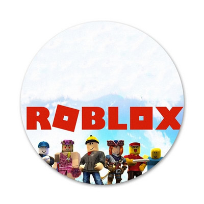 58 mm MÄNGU ROBLOXES Luksuslikud unikaalsed ikoonid nööpnõelad Märgikaunistus Prossid Metallist märgid riiete jaoks Seljakoti kaunistus