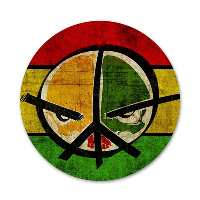 58 mm ruski reper Noize MC ikone igle značke ukras broševi metalne značke za ruksak ukras