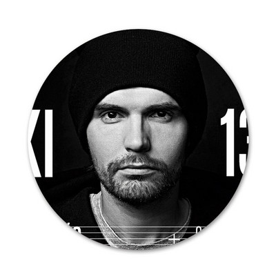 58 mm ruski reper Noize MC ikone igle značke ukras broševi metalne značke za ruksak ukras