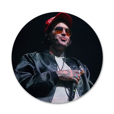 58 mm ruski reper Noize MC ikone igle značke ukras broševi metalne značke za ruksak ukras