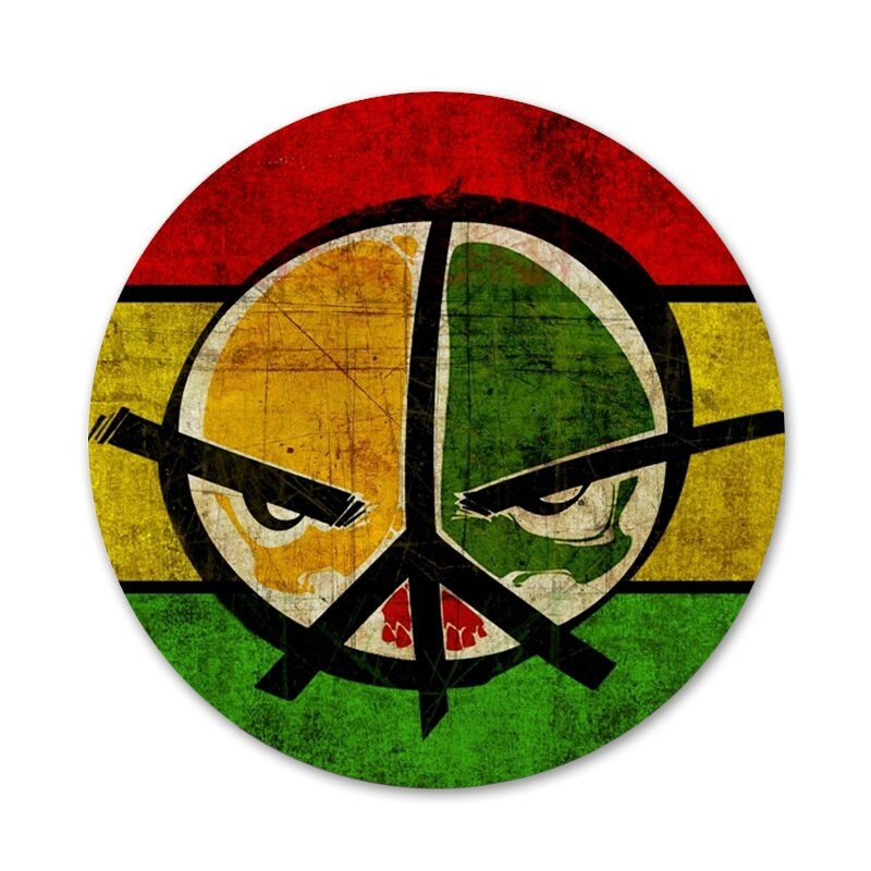 58 mm ruski reper Noize MC ikone igle značke ukras broševi metalne značke za ruksak ukras