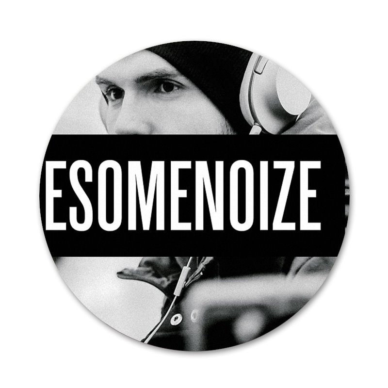 58 mm ruski reper Noize MC ikone igle značke ukras broševi metalne značke za ruksak ukras