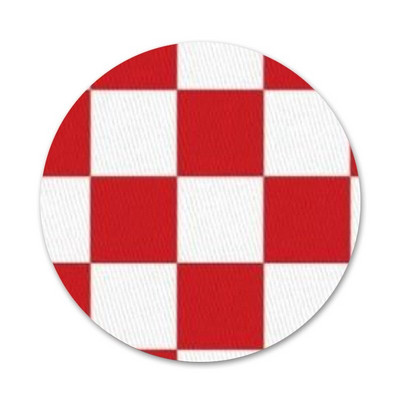 Καρό εικονίδια καρφίτσες Καρφίτσες Σήμα Διακόσμηση Καρφίτσες Μεταλλικές Κονκάρδες για Ρούχα Διακόσμηση σακιδίου πλάτης 58mm