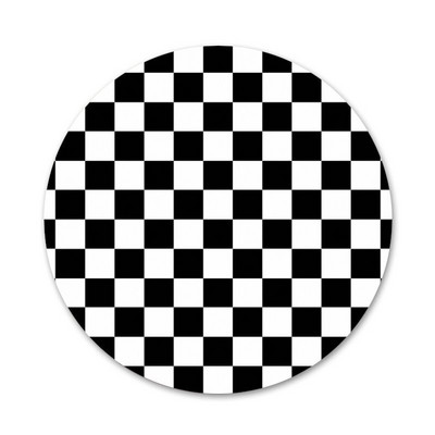 Καρό εικονίδια καρφίτσες Καρφίτσες Σήμα Διακόσμηση Καρφίτσες Μεταλλικές Κονκάρδες για Ρούχα Διακόσμηση σακιδίου πλάτης 58mm