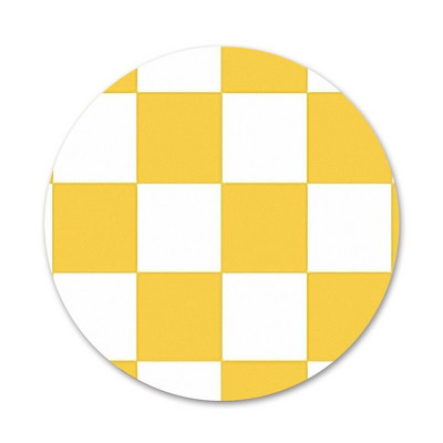 Καρό εικονίδια καρφίτσες Καρφίτσες Σήμα Διακόσμηση Καρφίτσες Μεταλλικές Κονκάρδες για Ρούχα Διακόσμηση σακιδίου πλάτης 58mm