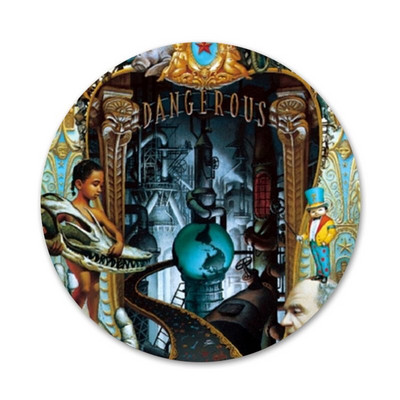 Michael Jackson Dangerous Album Broșă Broșă Accesorii Pentru Îmbrăcăminte Rucsac Decorare cadou