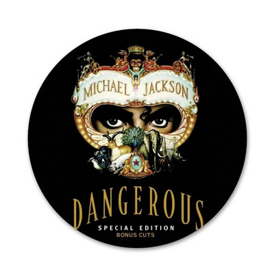 Michael Jackson Dangerous Album Broșă Broșă Accesorii Pentru Îmbrăcăminte Rucsac Decorare cadou